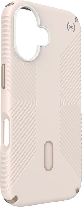 Actual product image speck Presidio2 Grip + ClickLock Apple iPhone 16 Bleached Bone - with Microban (Apple iPhone 16)