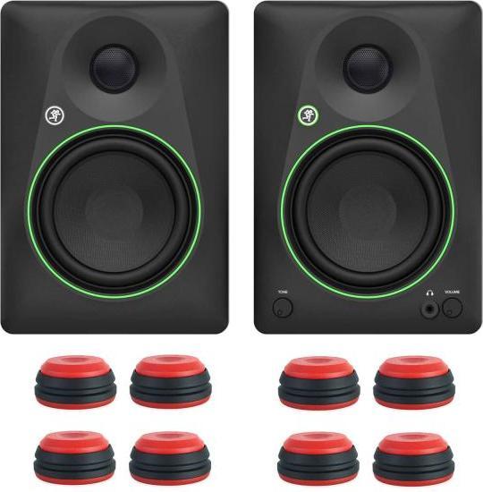 Produktbild Mackie Studio-Monitore CR5BT mit Boxenfüsse Rot (Aktiv, 1x 40 W)