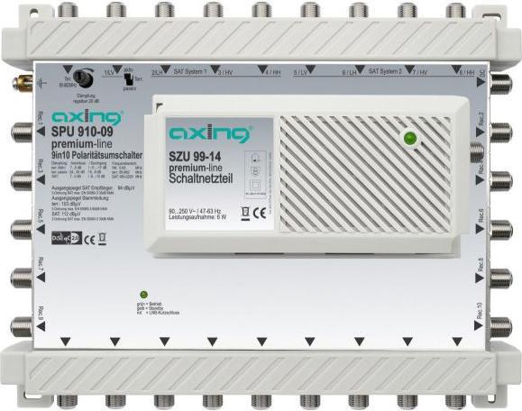 Produktbild Axing SPU910-09, DiSEqC-Multischalter 9/10