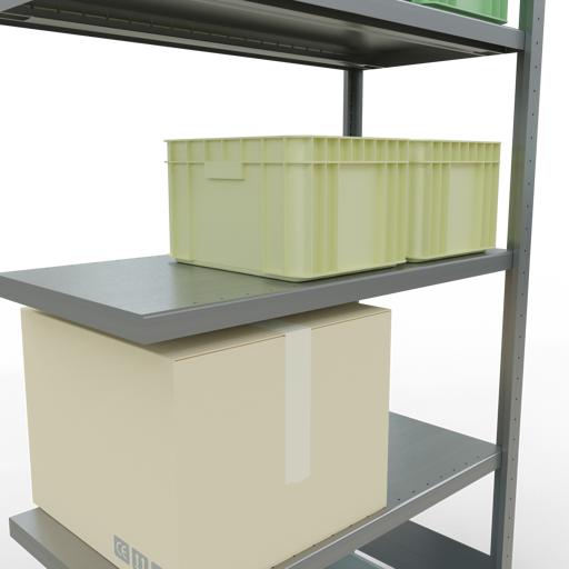 Image du produit Schulte Lagertechnik Système enfichable Élément suivant MULTIplus330 avec traverse de longueur