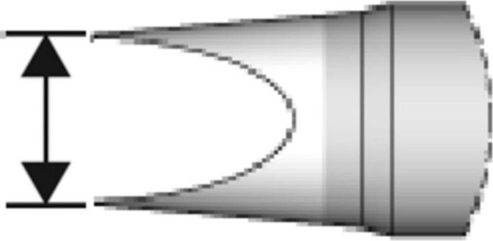 Produktbild JBC Tools C470017 Lötspitze Meisselform, gerade Spitzen-Grösse 1.2 mm Inhalt 1 St (Lötspitze)