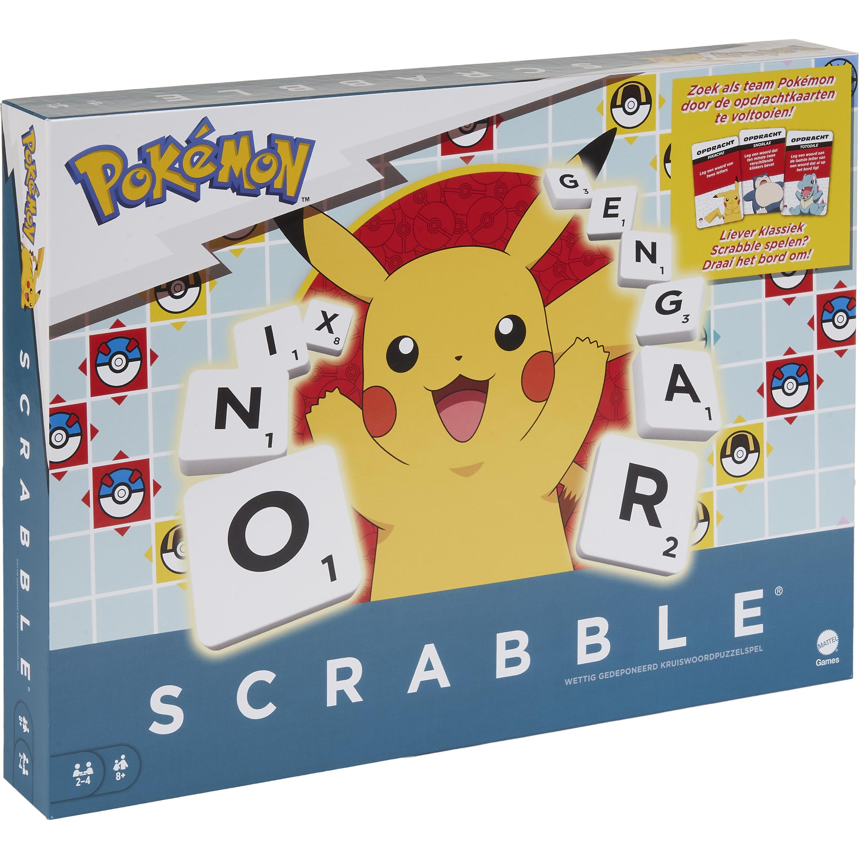 Mattel Hxt31 Nl Scrabble Pokemon (Niederländisch)