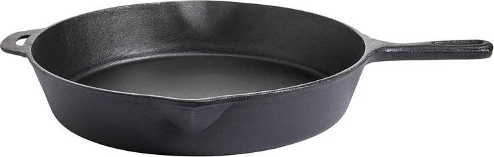 Image du produit All'Grill Poêle en fonte avec manche court et poignée, Ø 39 x 6,5 cm (39 cm, Poêle à frire, Fonte)