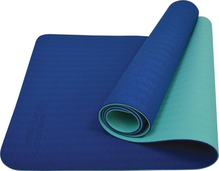 Actual product image Schildkröt Fitness mat navy mint 180 x 60 x 0.4 cm (4 mm)