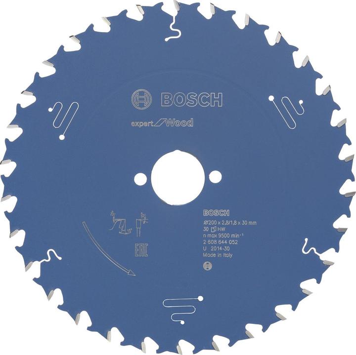 Produktbild Bosch Professional Zubehör Kreissägeblatt Expert for Wood, 200 x 30 x 2,8 mm, 30