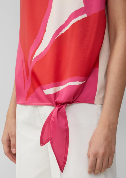 Immagine prodotto S.Oliver T-Shirt Blusenshirt mit Knotendetail (36)