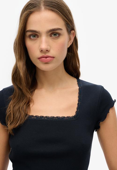 Actual product image Superdry Essential Square Neck S/s Tee (10XL)