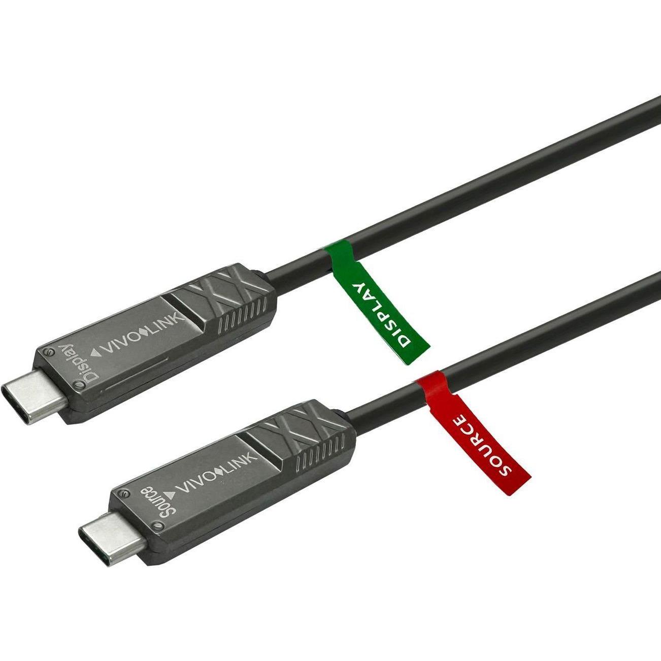 Thumbnail - Vivolink USB-C to USB-C Cable 12.5m (12.50 m, USB 3.2 Gen 2), USB Kabel