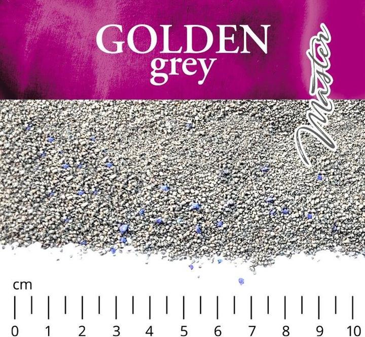 Actual product image Pet-Earth Cat Litter Golden Grey Master Children's Powder (Clumping, Fast absorbing, Neutralizing, Non-dusting, 7 kg)