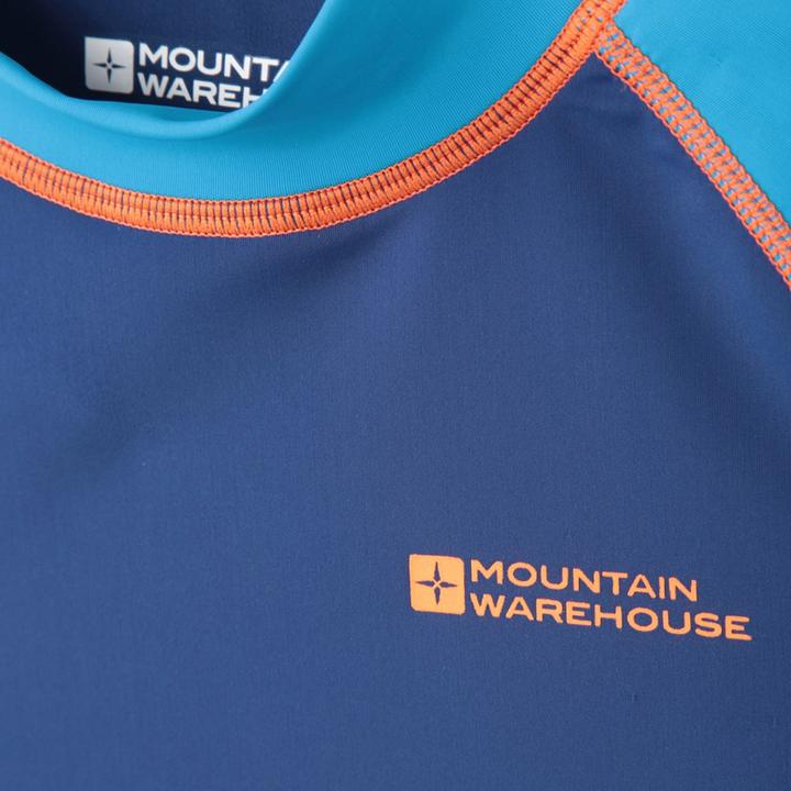 Actual product image Mountain Warehouse Childrens/Kids Long-Sleeved Rash Top (128)