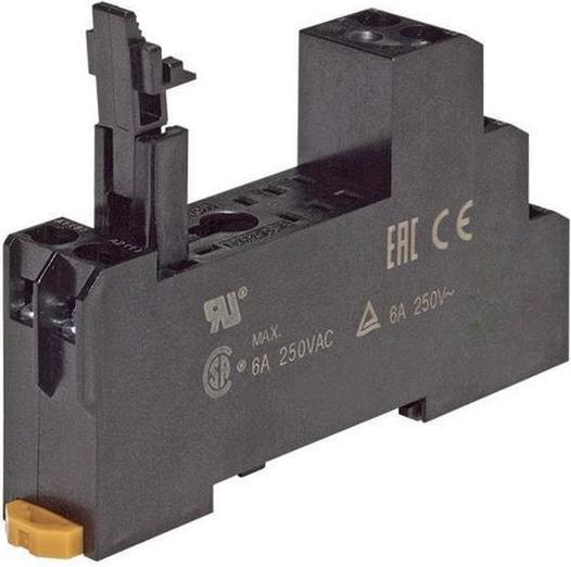 Produktbild Omron Industrial Automation Sokkel, DIN-skinne/overflademontering, 8-pin, skrueklemmer P2RFZ-08-E (Relaissockel)