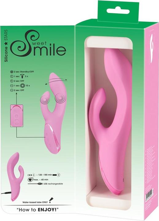 Actual product image Sweet Smile Wiggling Rabbit Vibrator
