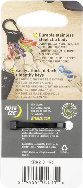 Actual product image Nite Ize NiteIze KeyRack S-Biner Organiser