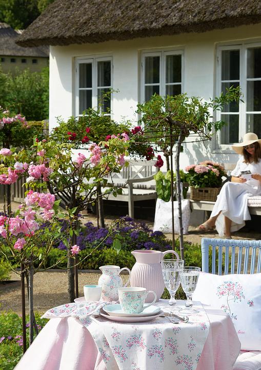 Produktbild Greengate Allyna Brotteller white 15cm (1x)