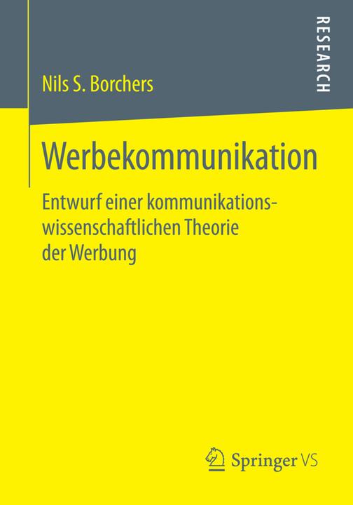 Produktbild Werbekommunikation (Deutsch, Nils S. Borchers, 2014)