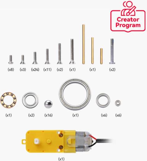Produktbild Bambu Lab - Hardware Kit - Triple-axis Tourbillon