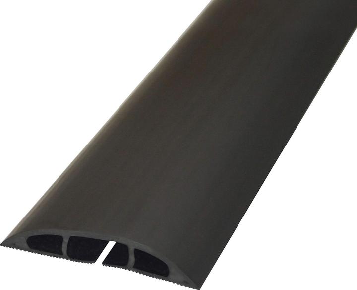 Image du produit Steffen D-Line Goulotte de sol 60x12mm 1.8m noir (Conduit, 180 cm)