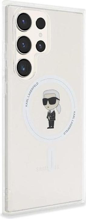 Produktbild Karl Lagerfeld KLHMLHFCKNOT S928 transparent hardcase IML Ikonik MagSafe (Samsung Galaxy S24 Ultra)
