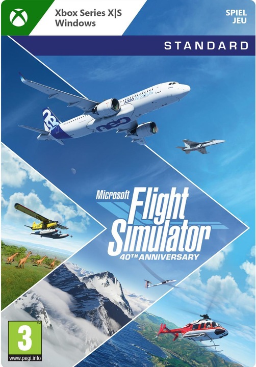 Image du produit Microsoft Flight Simulator : 40e anniversaire (Xbox Series S, Xbox Series X, PC)