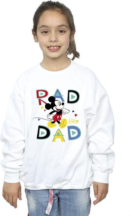 Produktbild Disney Mickey Mouse Rad Dad Sweatshirt Mädchen (116)