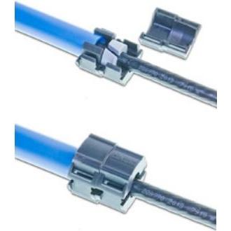 Thumbnail - Lightwin Geteilte Einzelzugabdichtung für versch. Kabeldurchmesser, für 10mm Rohre FTTx (Netzwerk Zubehör), Netzwerk Zub...