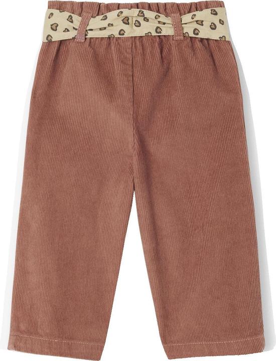 Actual product image Vertbaudet Baby Cordhose mit Gürtel und Herz-Taschen, Dehnbund (80)