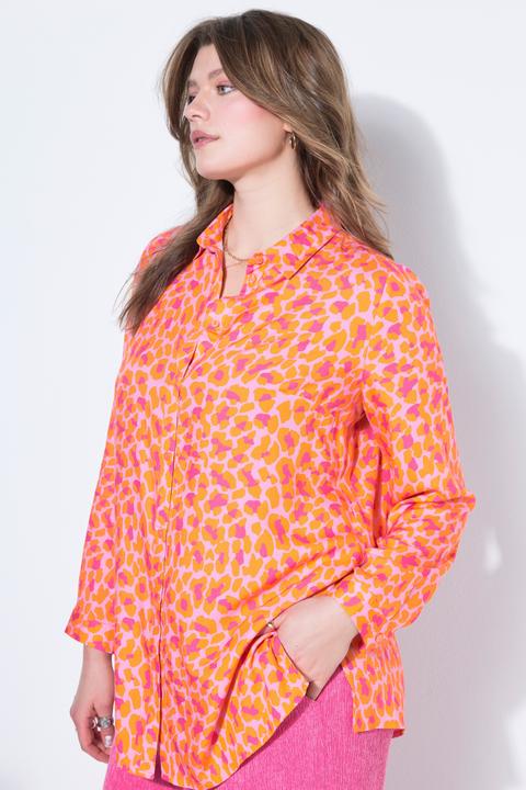 Immagine prodotto Studio Untold Camicia, taglio dritto, stampa leopardata multicolor (58, 60)