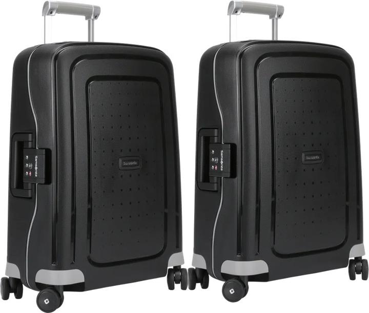 Actual product image Samsonite S'Cure Spinner 55cm Duo Pack Black (34 l)