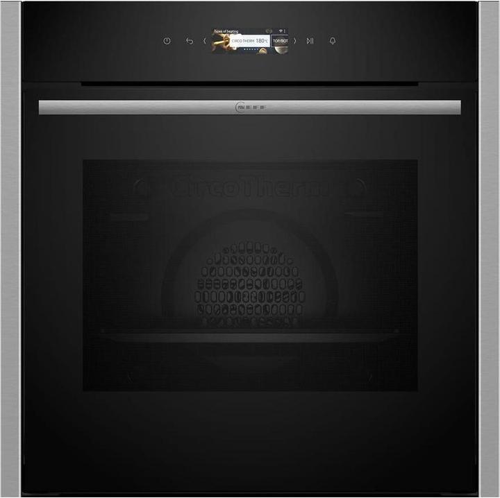 Produktbild Neff N 70, Built-in oven, 60 x 60 cm, Stainless steel, B24CR71N0