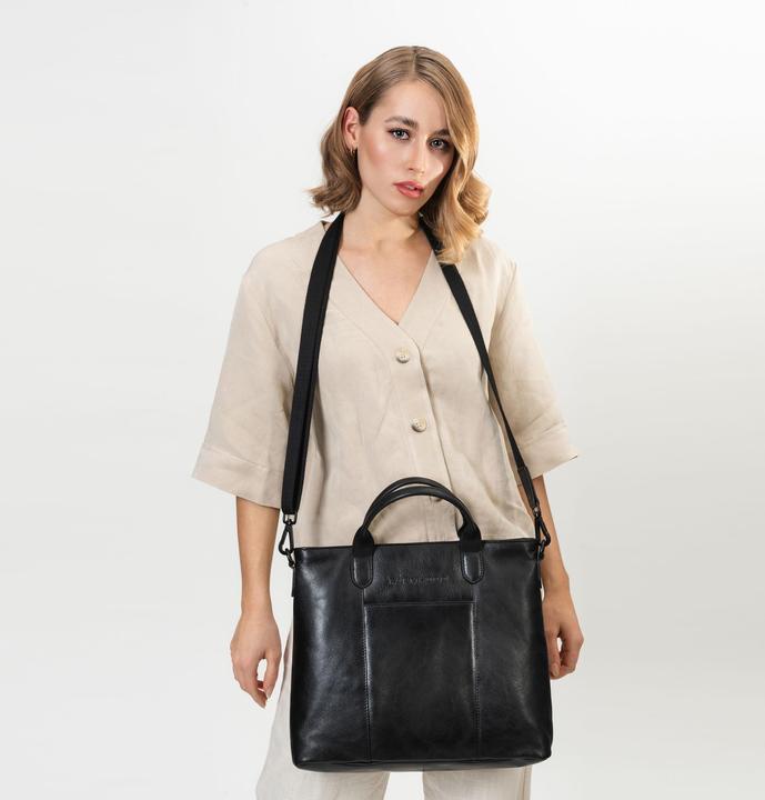 Produktbild Farmhood Memphis Handtasche Leder 37 cm Laptopfach