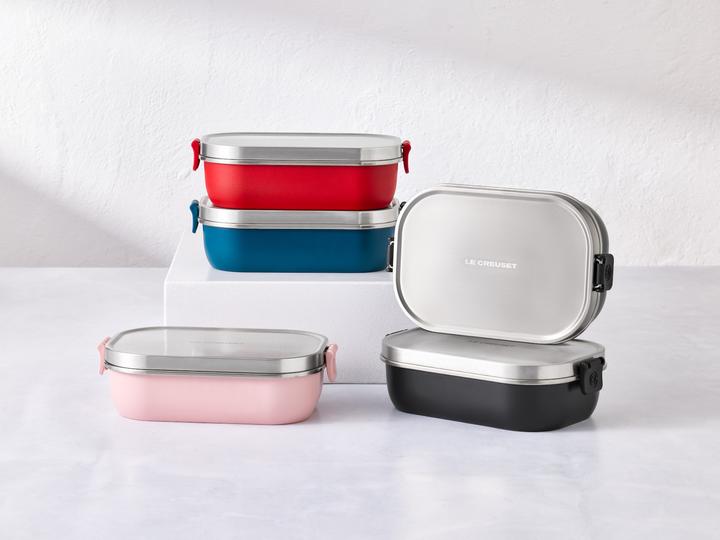 Produktbild Le Creuset On The Go Lunchbox schwarz matt 900ml