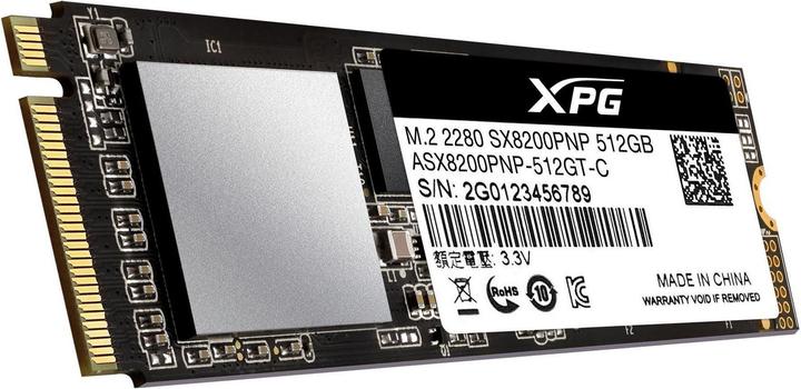 Produktbild Adata XPG SX8200 PRO 512 GB M.2 PCIE-SSD (512 GB, M.2 2280)