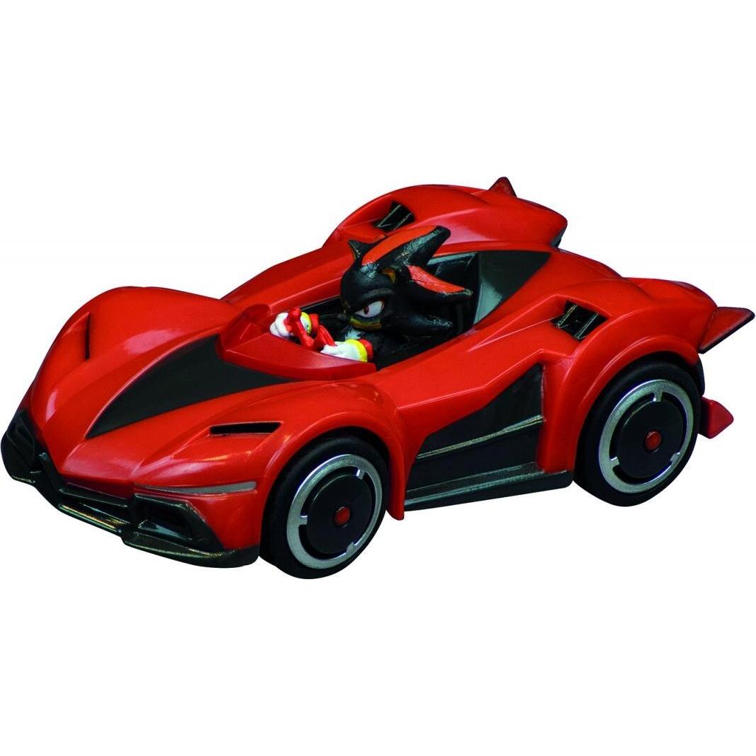 Carrera Auto Pull & Speed (meccanismo di richiamo) Sonic - Team Sonic Racing Shadow Red