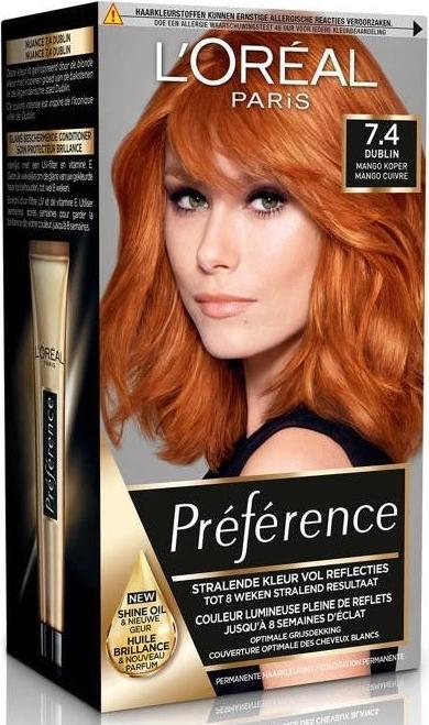 Immagine prodotto L'Oréal Paris Loreal Paris Preference Feria 7.4 Copper Red Hair Color (7,4 Rosso rame)