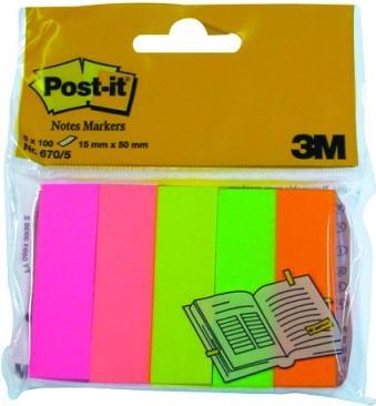 Actual product image Post-it page marker (50 x 15 mm)