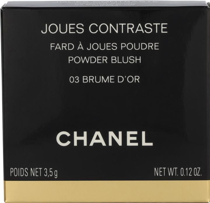 Actual product image Chanel Joues Contraste Powder Blush No.03 Brume D Or 4 g (No.03 Brume D)