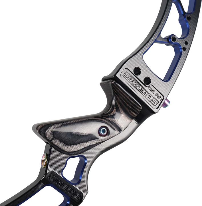 Actual product image Kinetic Sovren 25" Anodised Black-Blue LH