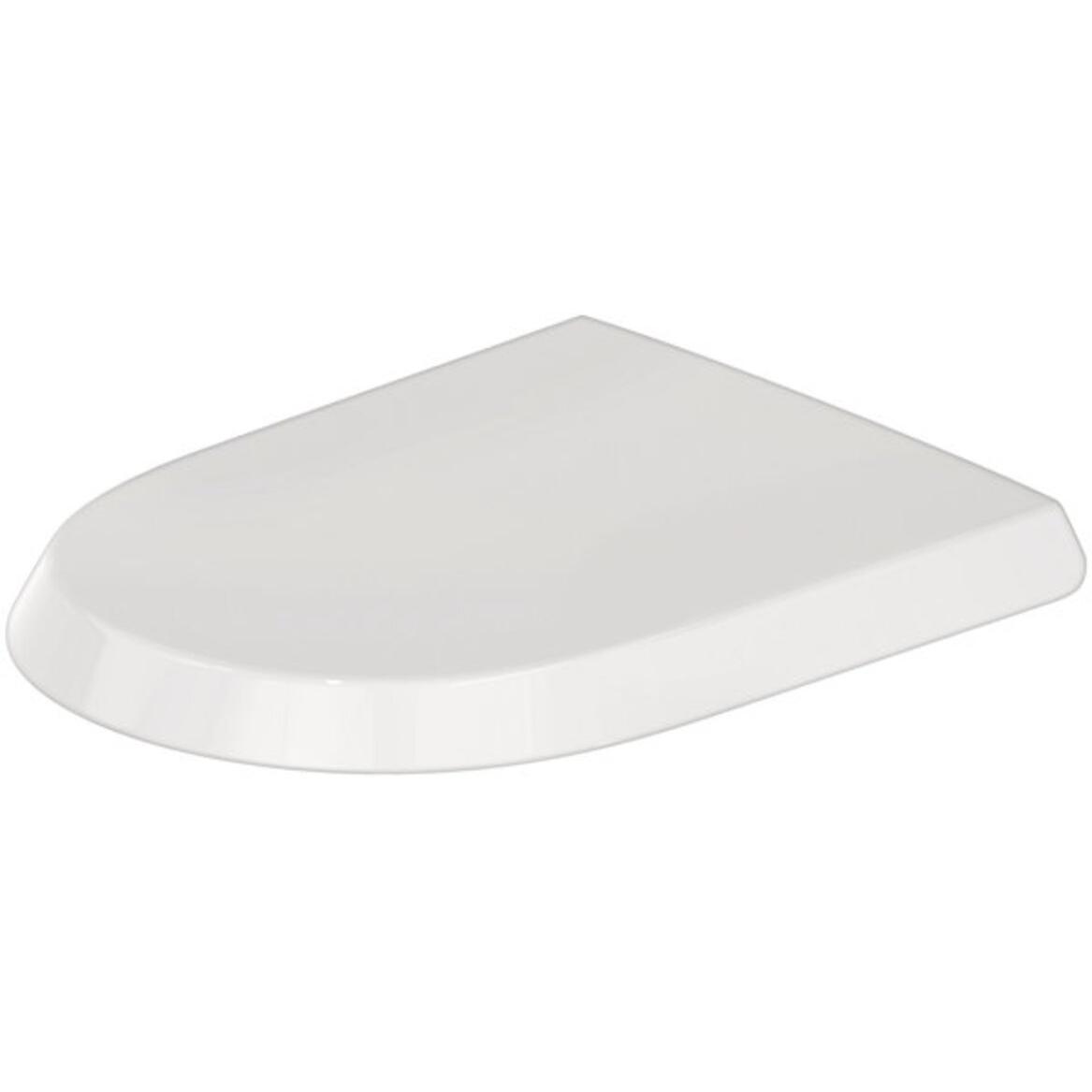 Duravit, WC Deckel, Qatego WC-Sitz, Duroplast, Absenkautomatik, Weiss Hochglanz 463x369x44mm