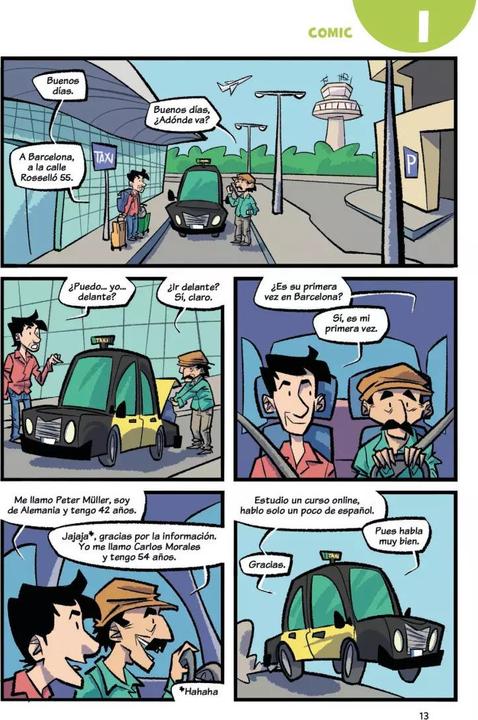 Produktbild Sprachlern-Comic Spanisch (Deutsch, Spanisch, 2022)