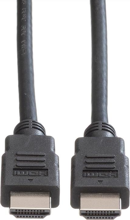 Produktbild Roline HDMI High Speed mit Ethernet Kabel (5 m, HDMI)