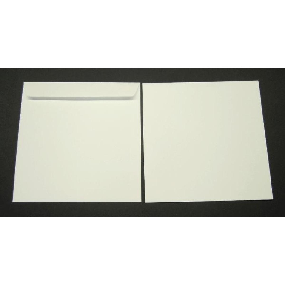 Thumbnail - Blanke, Briefumschlag, Briefumschläge Conqueror Texture 220x220mm 120g/qm haftklebend VE=250 Stück weiss (250 x)