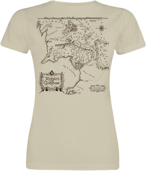 Produktbild Lord of the rings Gondor Map (XL)