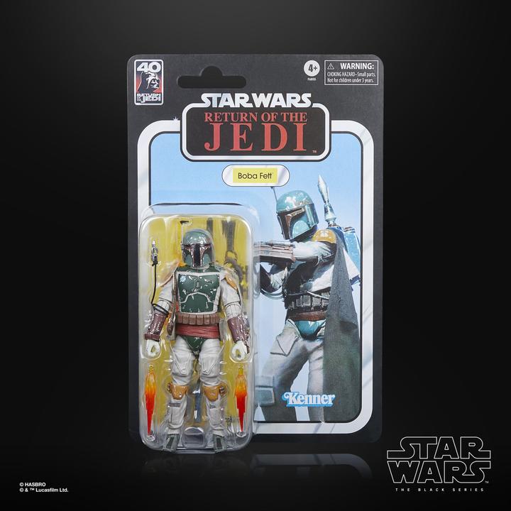 Actual product image Hasbro Star Wars Episode VI 40th Anniversary Black Series