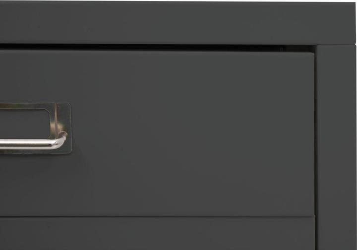 Immagine prodotto Mendler Contenitore per rotoli HWC-L49, metallo 55x40x41cm 4 cassetti, grigio scuro