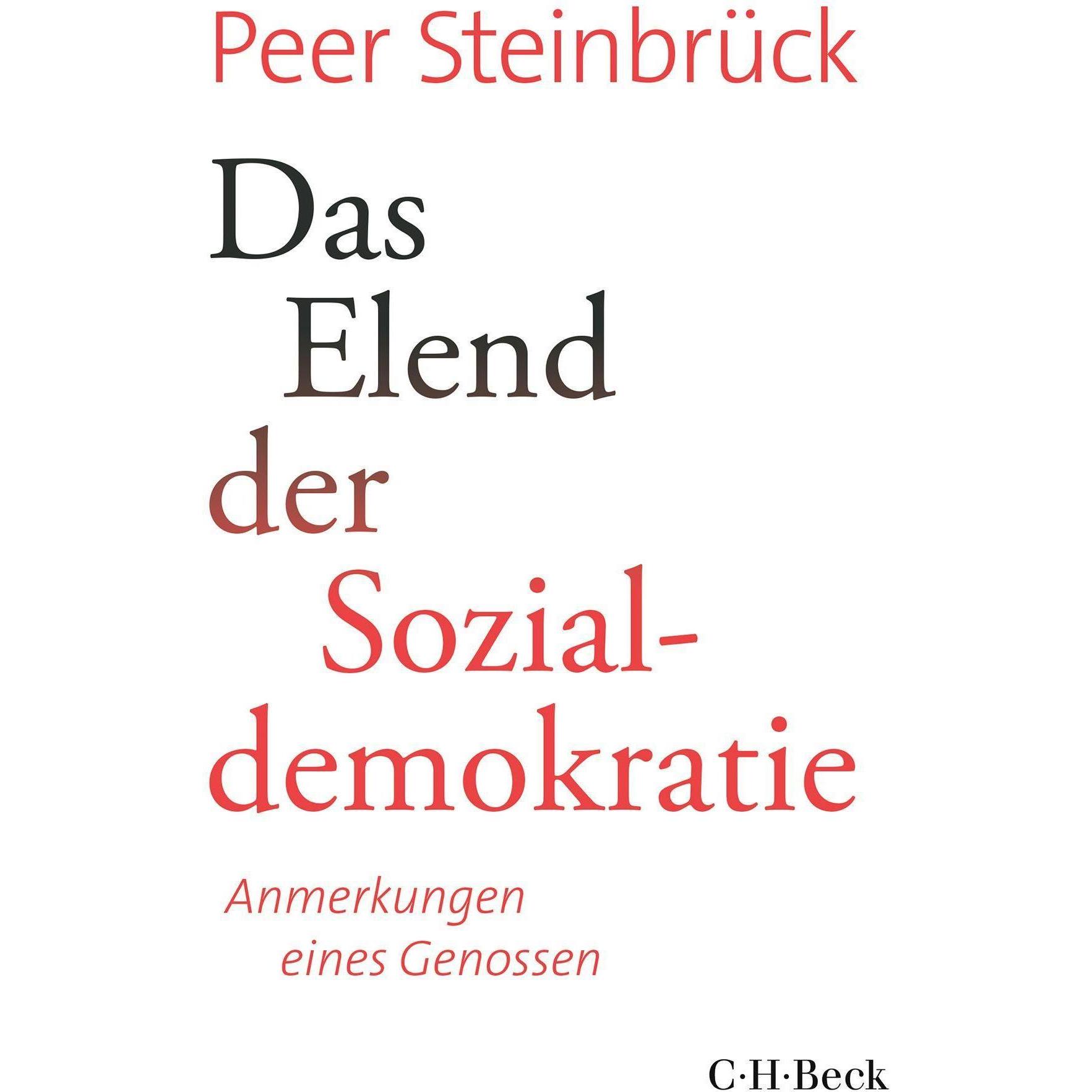 Das Elend der Sozialdemokratie, Sachbücher von Peer Steinbrück