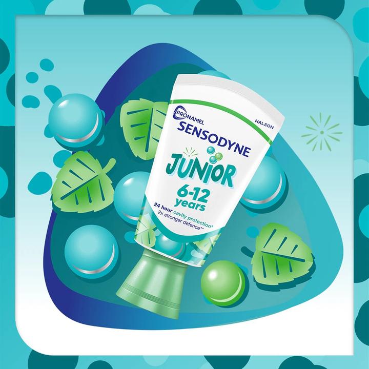 Actual product image Sensodyne Kids Pronamel Junior 6-12 Years Toothpaste - Toothpaste for protecting tooth enamel and (75 ml)