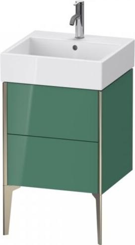 Actual product image Duravit XViu 4533 Vertical vanity unit, 2 drawers, for Vero Air washbasin 235050, 484x454 mm (48.5 x 45.5 x 49.5 cm)