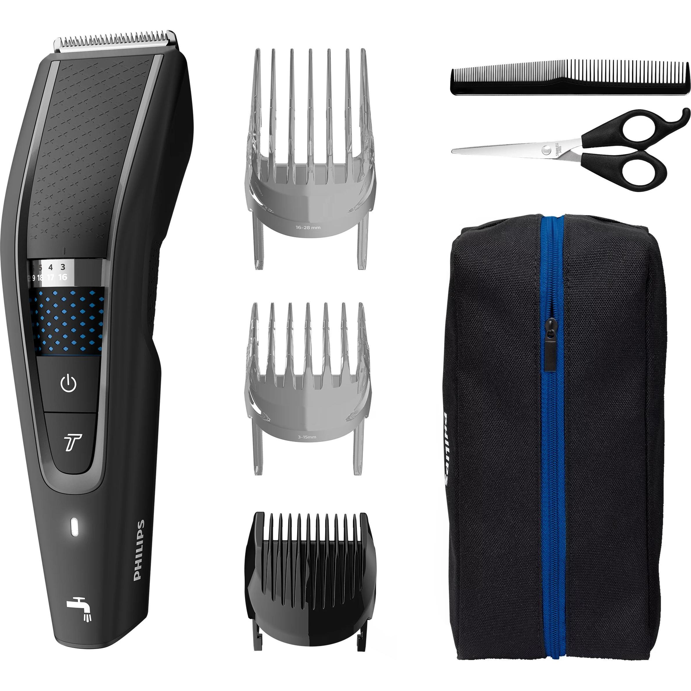 Philips Nero Regolabarba + Tagliacapelli, Hairclipper Series 5000