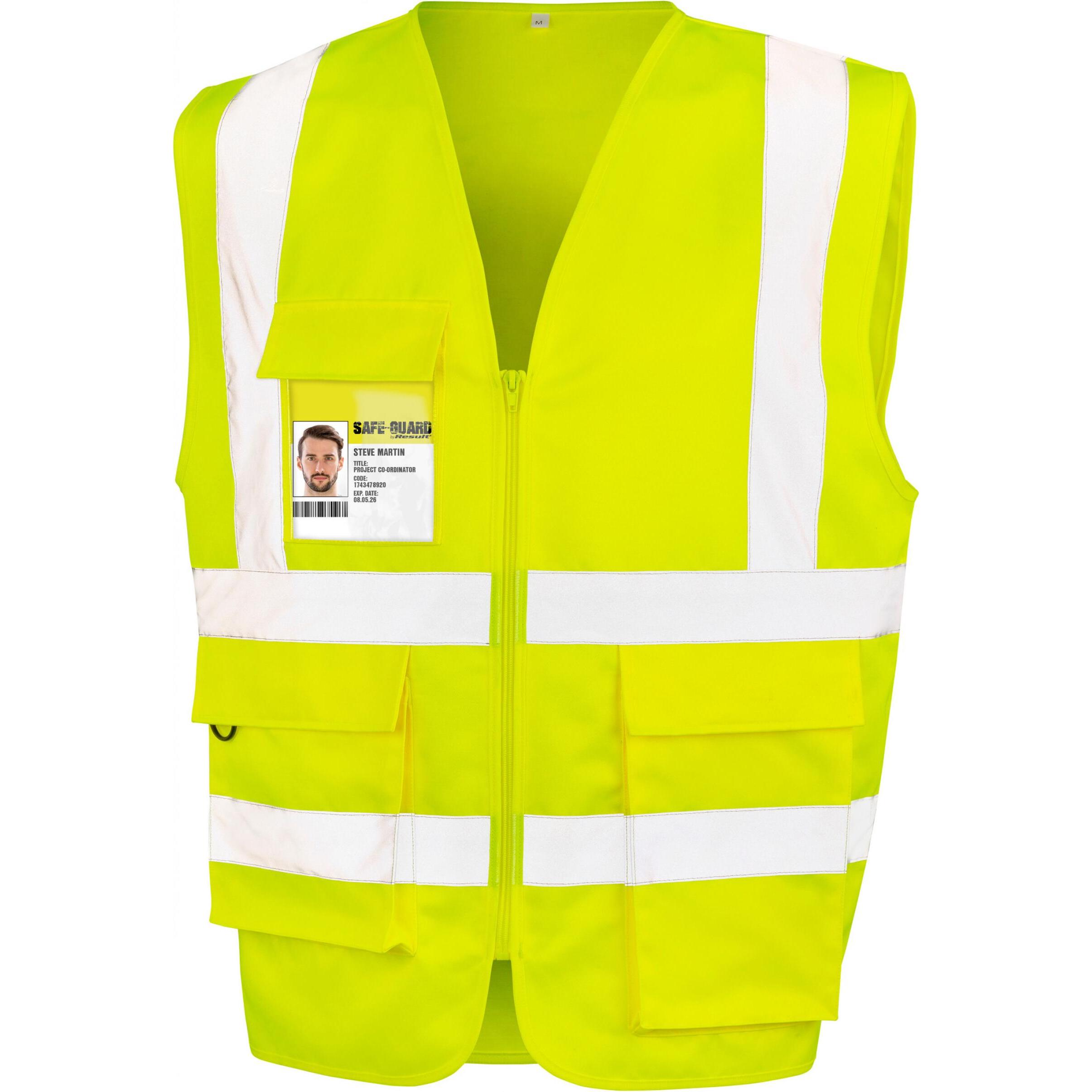 Regatta, Warnweste + Warnshirt, Sicherheitsweste mit Reissverschluss (3XL)