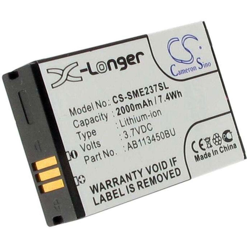NoName Battery for Samsung GT-E2370 etc replacement battery, Smartphone Akku